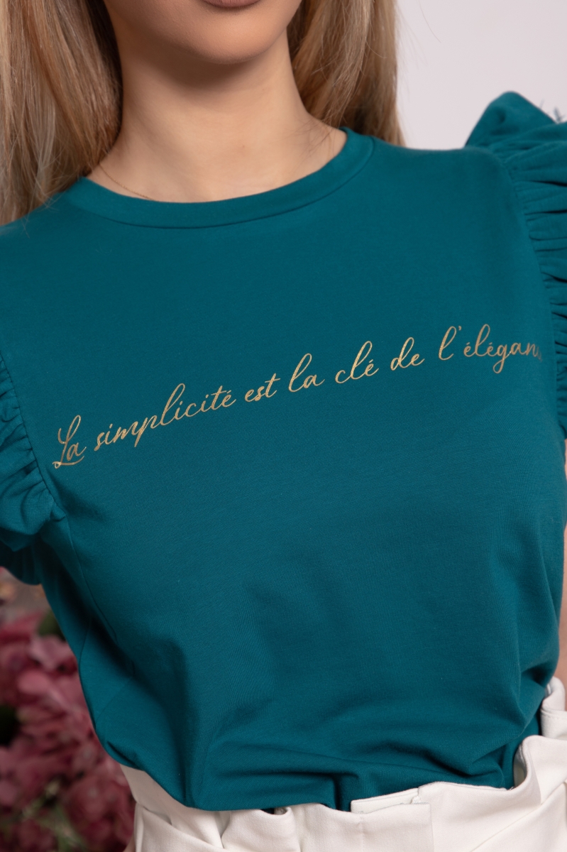 Тениска "La simplicité"