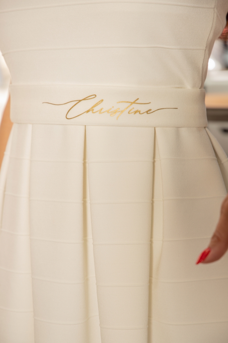 Бяла рокля "Christine"