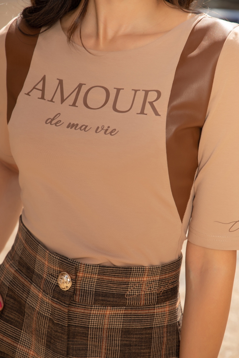 Блузка "AMOUR de ma vie"