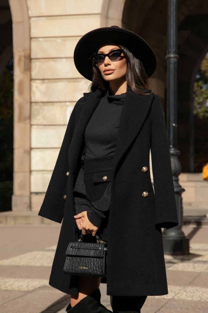 Черно палто "La Classe"
