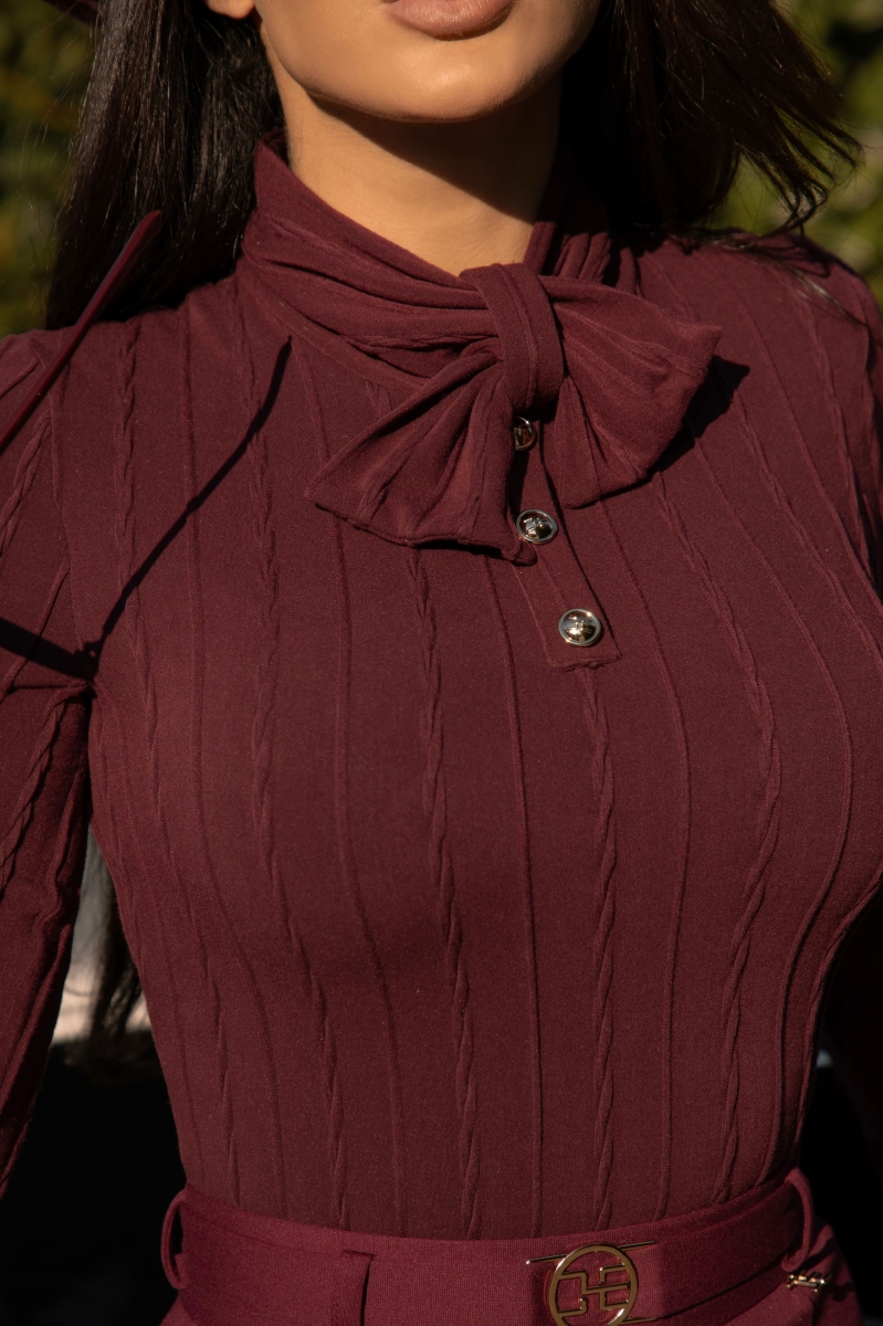 Блузка "BURGUNDY"
