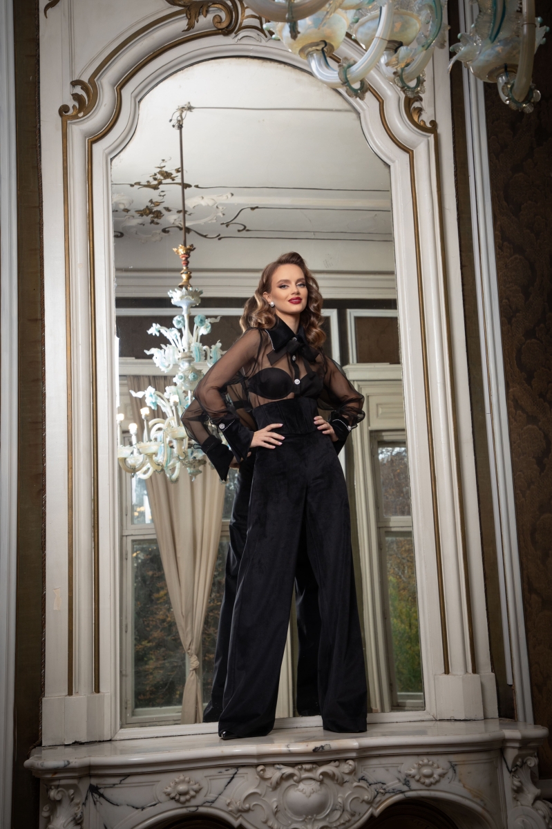 Риза от органза "CHIC DE NUIT"